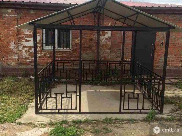 Металлическая беседка разборная «Домик». Фото 1.