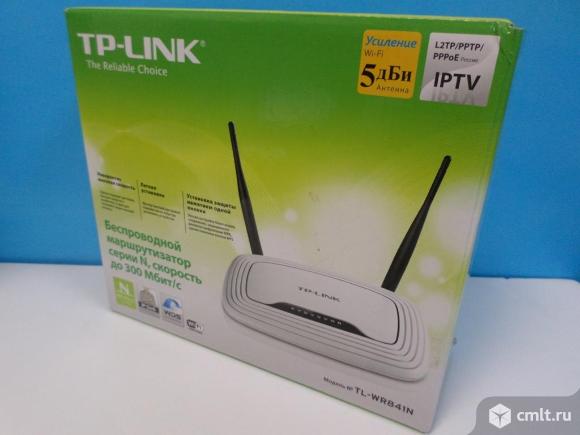 Wi-Fi роутер TP-LINK TL-WR841N. Фото 1.