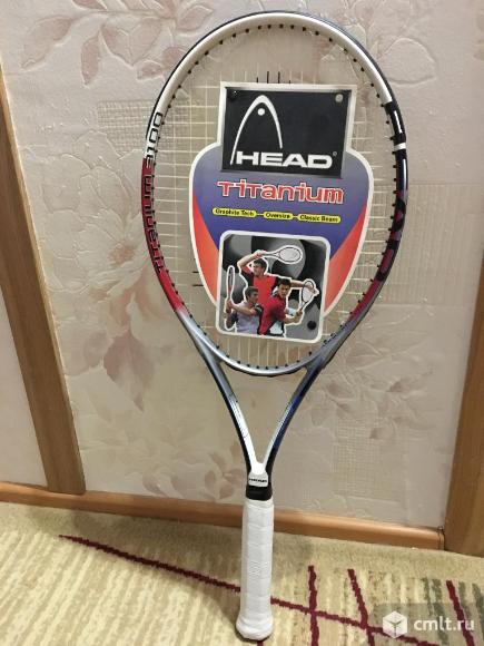 Теннисная ракетка head titanium. Фото 1.