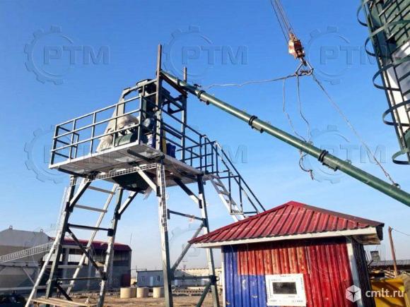 Скиповый бетонный завод RTM. Фото 1.