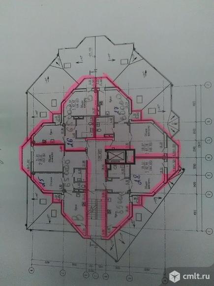 1-комнатная квартира 47 кв.м. Фото 1.