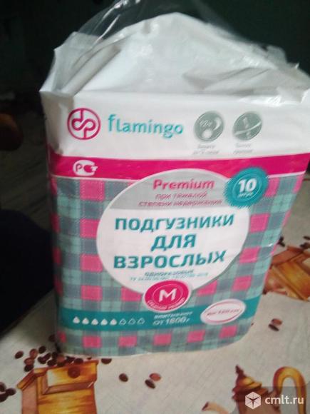 Продаю памперсы для взрослых (m) №2 Фламинго. Фото 1.