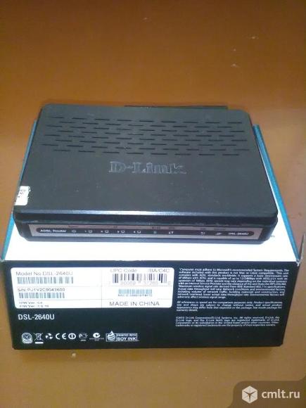 Маршрутизатор (роутер) D-Link DSL-2640U