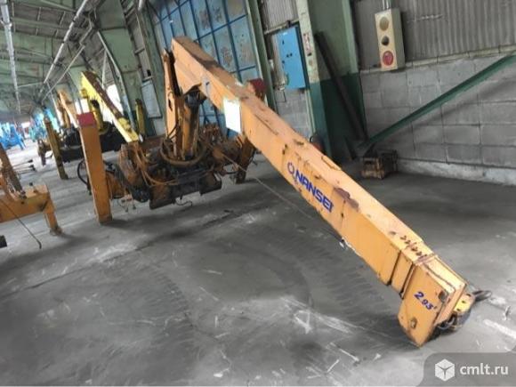 Краны манипуляторы б/у не эксплуатировались в России. Фото 1.