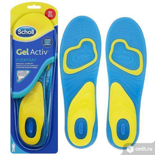 Ортопедические мужские/женские стельки Scholl Active Gel. Фото 1.