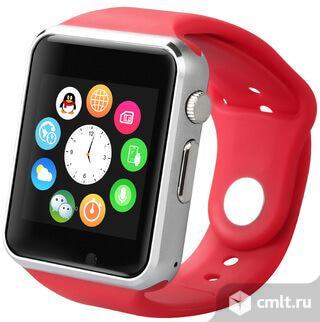 Умные часы Smart Watch A1 Красные. Фото 1.