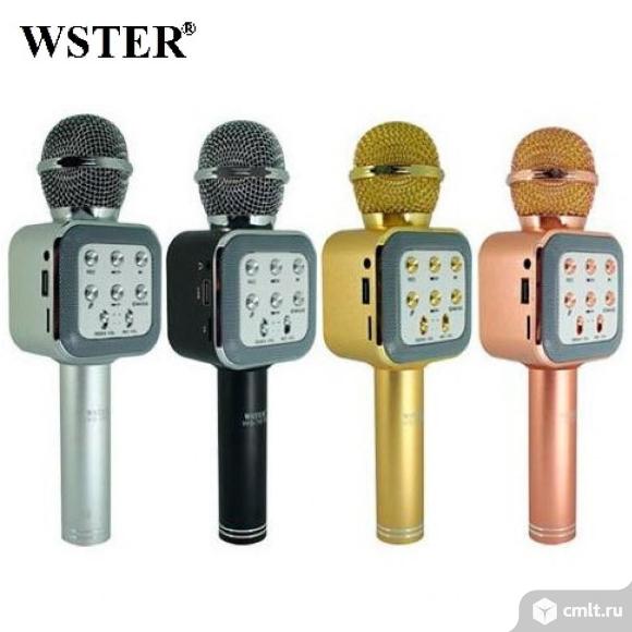 Беспроводной караоке микрофон Wster WS-1818. Фото 1.
