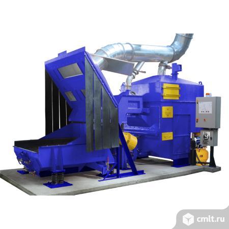 Установка регенерации и охлаждения песка УР6. Фото 1.