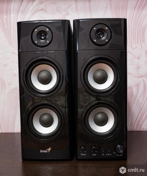 Трёхполосные колонки Genius SP-HF 1800A. Фото 1.