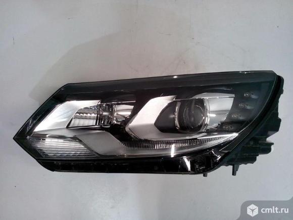 Фара левая LED XENON адаптив VW TIGUAN 11-17 бу 5N1941043B 5N1941033B 4.5*. Фото 1.