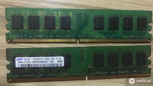 Модуль оперативной памяти SAMSUNG 1Gb 2Rx8 PC2-5300U. Фото 2.