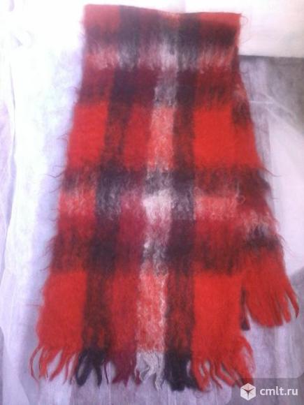 Новый Шарф мохеровый времен СССР. Фото 3.