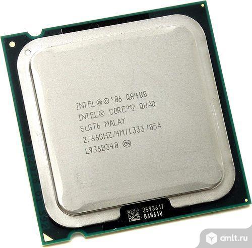4-ядерный процессор Intel QUAD Q8400 S775. Фото 1.