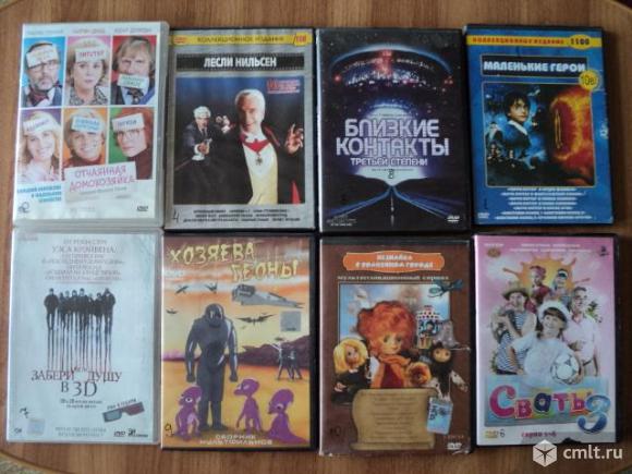 DVD диски с фильмами 40 шт. Фото 11.