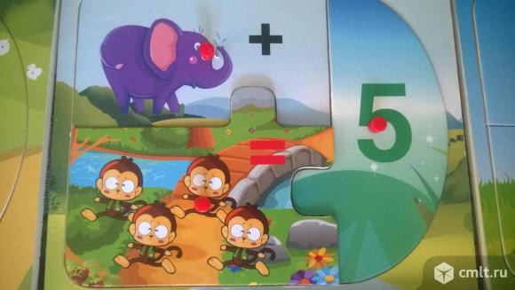 Продам (наборы) деревянные пазлы "Учимся считать". Фото 4.