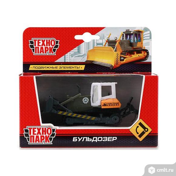 Бульдозер гусеничный "Технопарк"  . Фото 1.