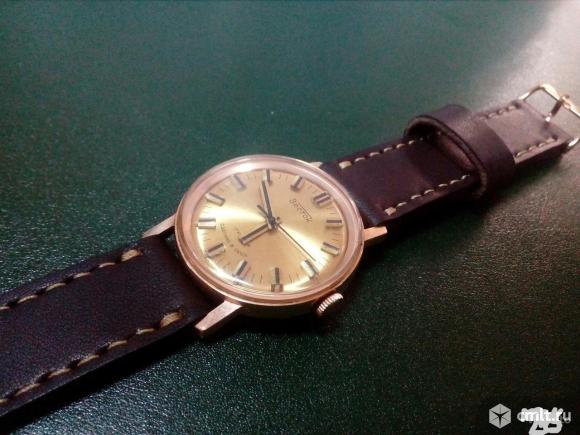 Мужские золотые часы Восток,СССР, 1974 год. Фото 1.