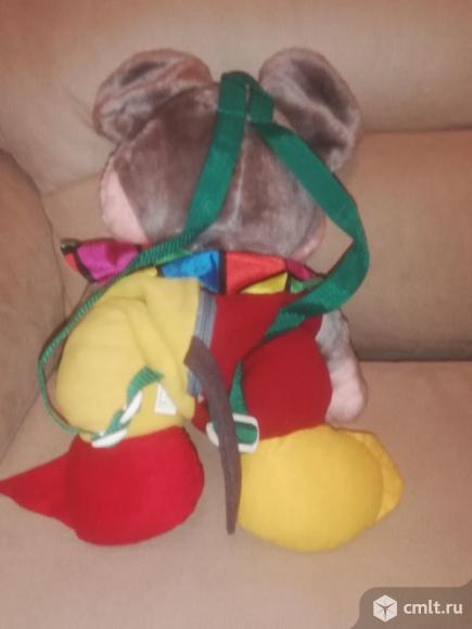 Детский рюкзак игрушка мышь. Фото 3.