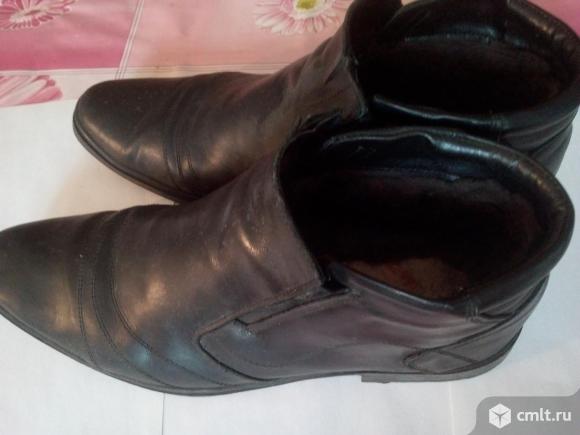 Полусапоги мужские зимние, р. 45. Фото 1.