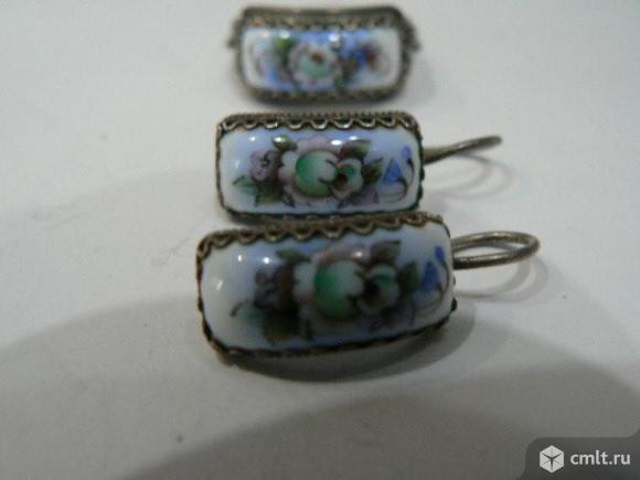 Украшения из финифти. Фото 1.