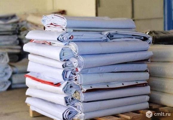 Баннер б/у - укрывной материал. Фото 1.