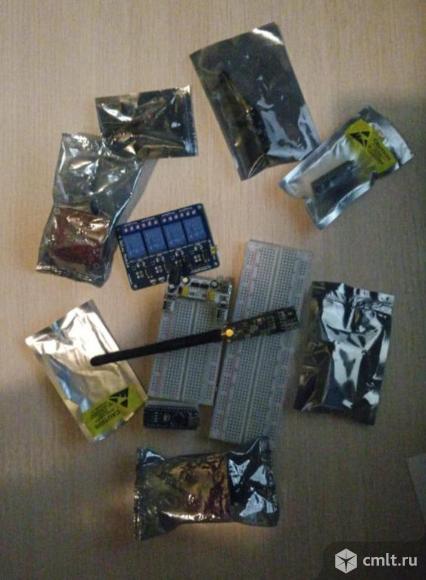 Arduino и комплектующие. Фото 1.