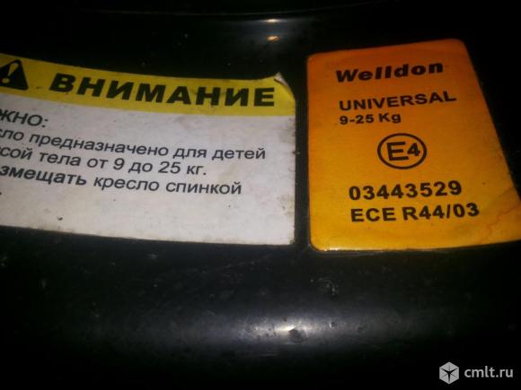 Детское кресло welldon universal 9 25 кг