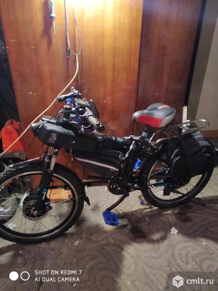 Электро вело байк. Фото 1.