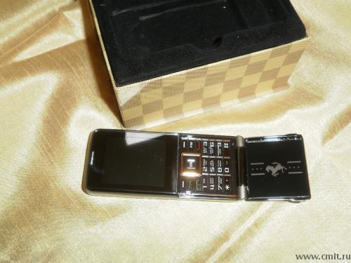 Vertu Ferrari-F480, раскладушка, 2 SIM-карты, металл. Фото 1.