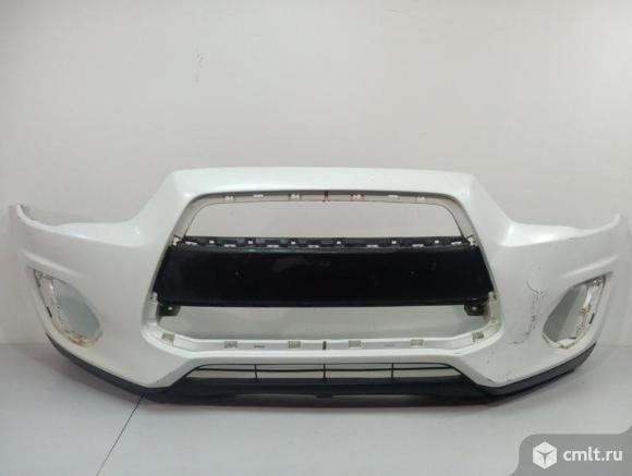 Бампер передний MITSUBISHI ASX 12- б/у 6400F701 6400F756 6400F307ZZ 3*. Фото 1.