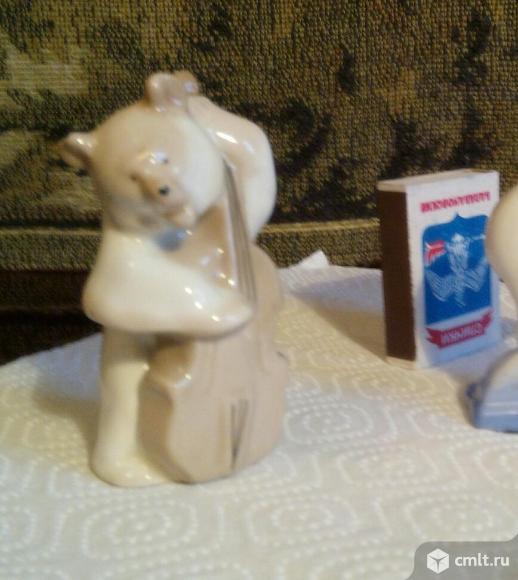 Фарфоровый медведь ЛФЗ. Фото 1.