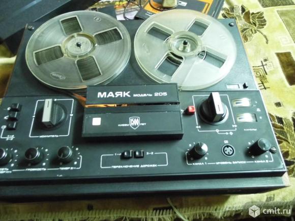 Магнитофон магнитофон маяк 205. Фото 1.