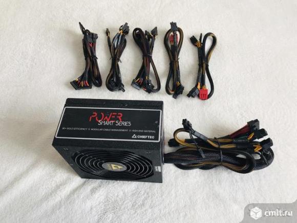 Блок питания Сhieftec gps-1000c 80 plus gold. Фото 5.