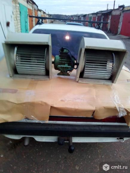 Вентилятор радиальный. Фото 1.