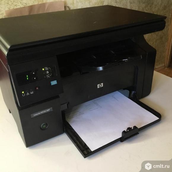 Принтер лазерный 3в1 HP M1132MFP как новый. Фото 1.