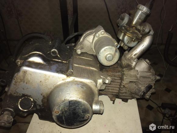 Двигатель от мопеда альфа. Фото 1.