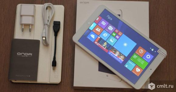 Планшет 2Гб DDR3 16ГБ 8” IPS Onda V820w Windows. Фото 1.