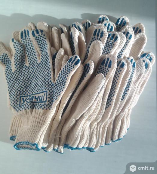 Перчатки строительные "Удачи".. Фото 1.