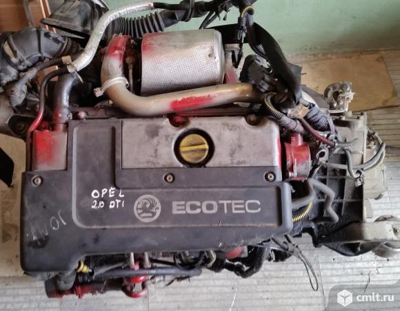 Двигатель Opel Vectra B/ Astra G Y20DTH. Фото 1.