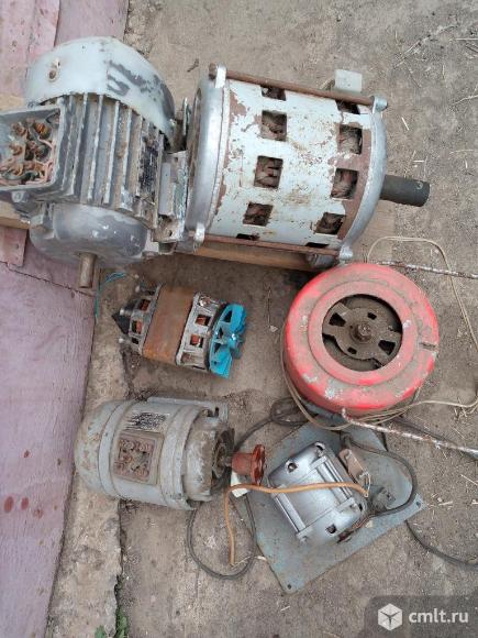 Электродвигатели. Фото 1.
