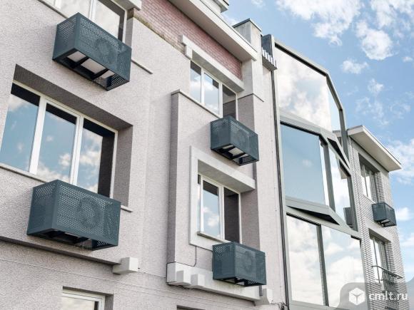 Изготовление коробов внешнего блока кондиционера (фасадная корзина, ящик, короб наружного блока). Фото 8.