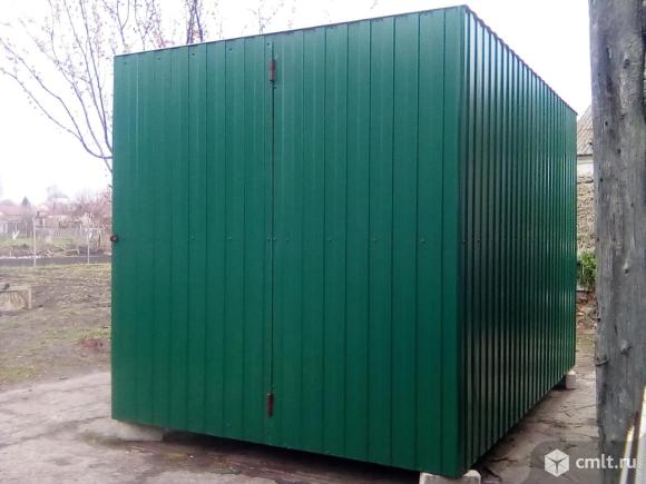 Хозблок-бытовка. Фото 1.