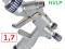 Краскопульт ISPRAY DB21 (1,7мм) HVLP, голова HV255, верхний бачок, Isistem. Фото 4.