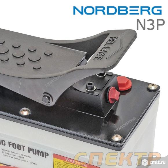 Насос пневмогидравлический Nordberg N3P 10т педаль. Фото 3.