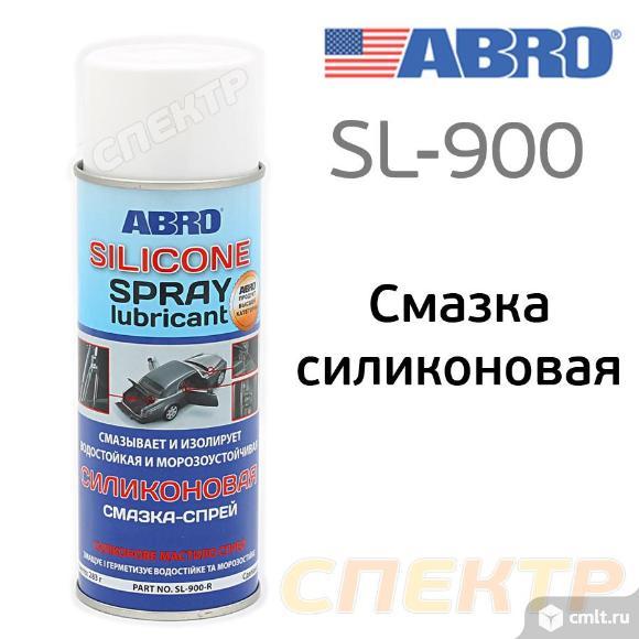 Смазка-спрей силиконовая ABRO SL-900 (283г). Фото 1.
