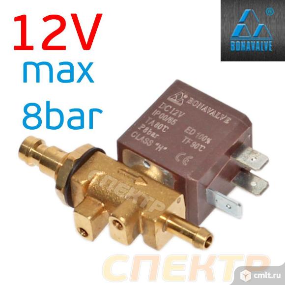 Клапан электромагнитный CO2 для полуавтомата (12В). Фото 1.