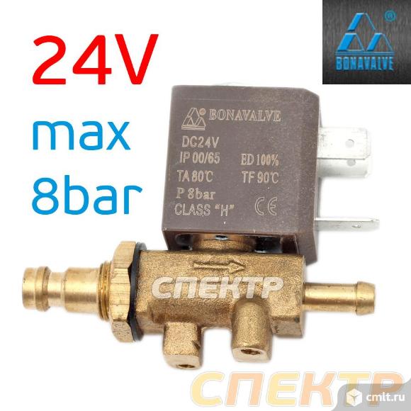 Клапан электромагнитный CO2 для полуавтомата (24В). Фото 1.