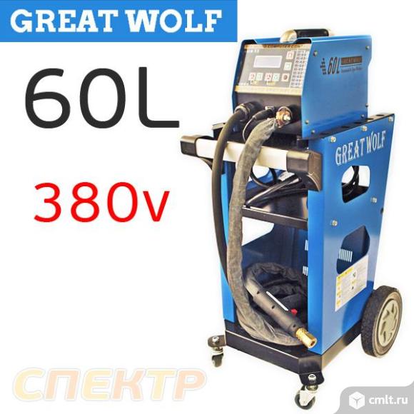 Споттер Great Wolf 60L (380В) + тележка + набор. Фото 1.