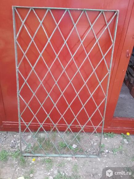 Металлическая решетка из квадрата 6мм. Фото 1.