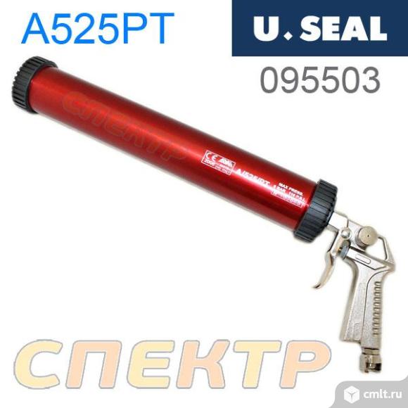 Пистолет под герметик A/525/PT телескопический ANI. Фото 1.